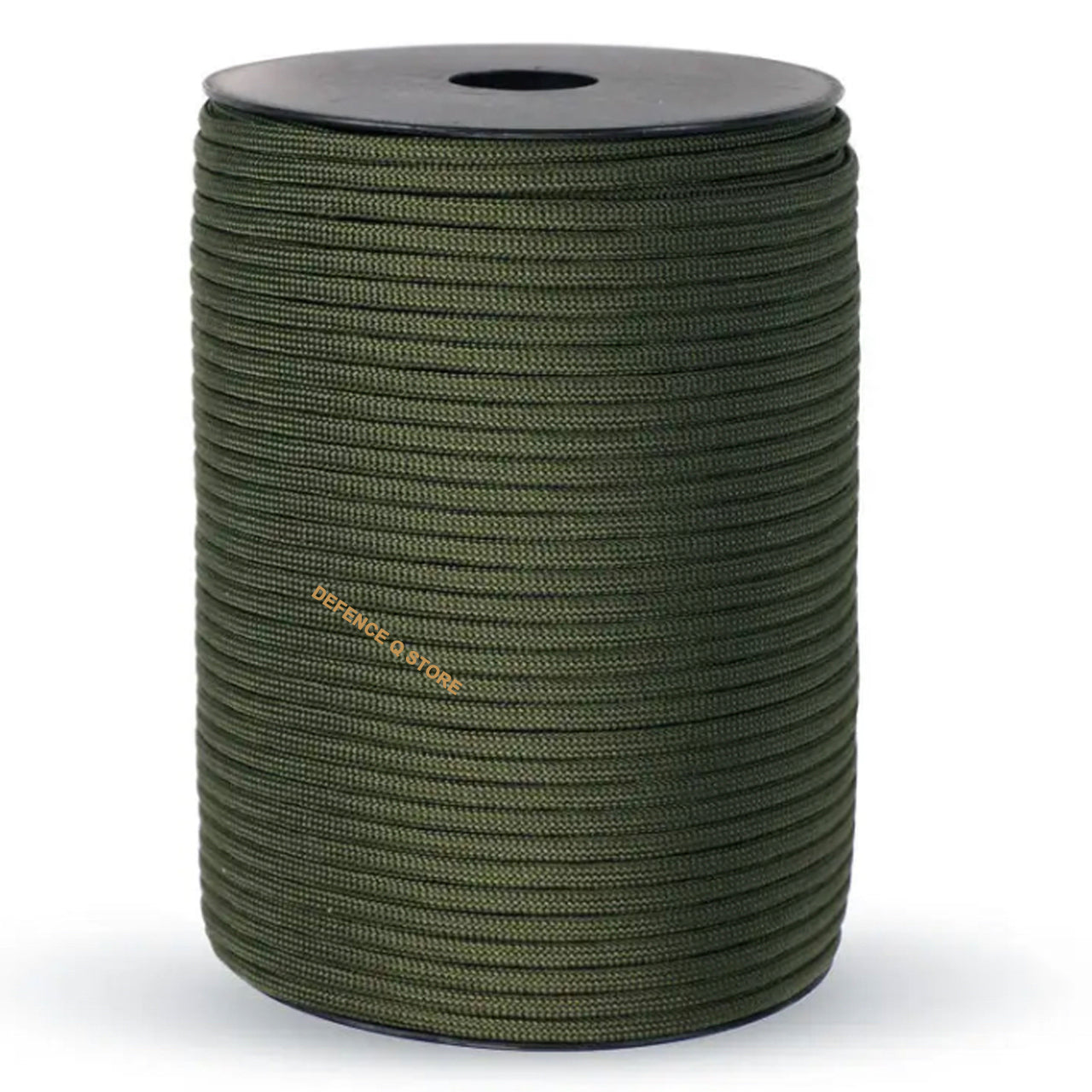This high-quality 100M Paracord Roll in OD Green boasts a 9 strand inner cord made of strong and durable nylon. With a diameter of 4mm and a breaking strength of 550lb, this paracord is perfect for a variety of outdoor activities and survival situations. Please note, this product is not recommended for climbing purposes. www.defenceqstore.com.au