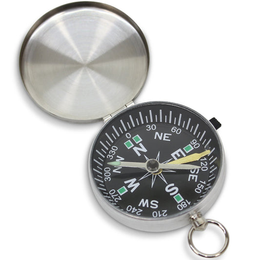 Discover your true north with the 135 Pocket Compass - a compact companion for all your travels. Crafted from durable metal, this sleek and simplistic compass will always point you in the right direction. www.defenceqstore.com.au