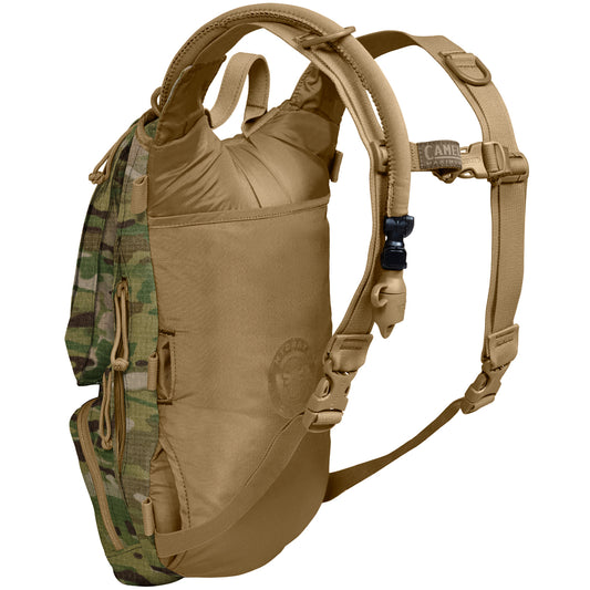 Perfect for shorter missions, the Ambush optimizes the area on a user's back with a wider platform, shorter torso length and reduced stack height. With external access to the 3L Mil Spec Crux Reservoir that provides 25% more water per sip, the Ambush is our largest hydration pack that includes external fill. www.defenceqstore.com.au