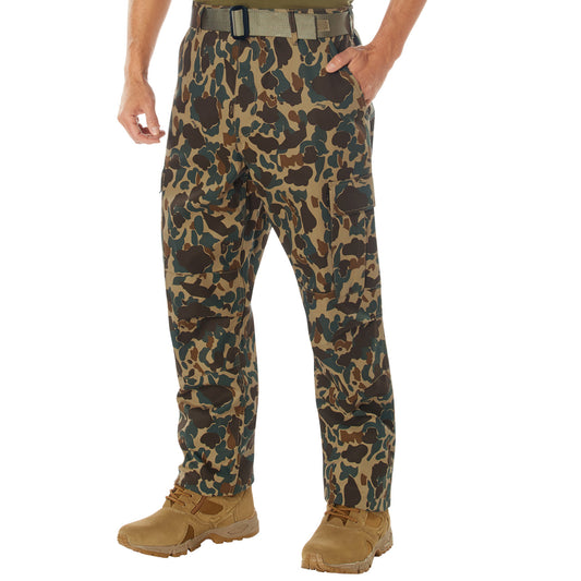 In collaboration with Bear Archery, the revered Fred Bear camouflage pattern comes to life through Rothco’s legendary outdoor apparel and gear, including our Tactical BDU Pants. Each item in the Fred Bear Camouflage collection has been crafted using the iconic Fred Bear camo pattern. www.defenceqstore.com.au