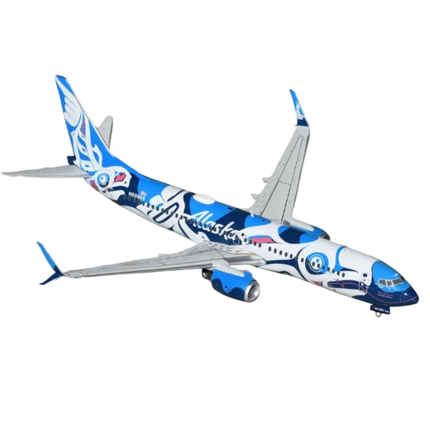 Bring Alaska's natural beauty to your collection with this magnificent 1/200 scale B737-800S from Gemini Jets, showcasing the distinctive "Salmon People" livery on aircraft N559AS. www.defenceqstore.com.au