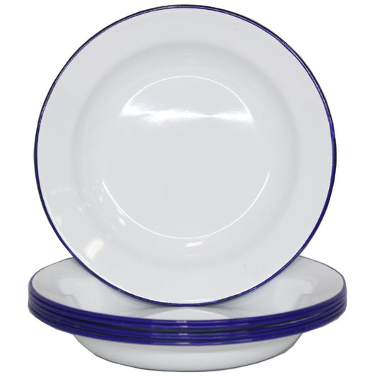 This is a steel plate with an enamel coating. The enamel coating protects the plate from corrosion and makes it resistant to organic solvents. It is resistant to thermal shock and can cope with temperatures up to 500oC. www.defenceqstore.com.au