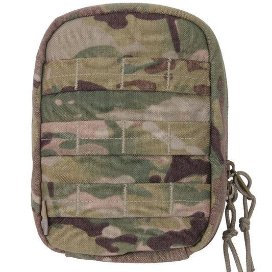 Rothco's MOLLE Tactical Trauma & First Aid Kit Pouch features one inside pocket with elastic bands that will allow you to store your first aid supplies with ease and security. www.defenceqstore.com.au