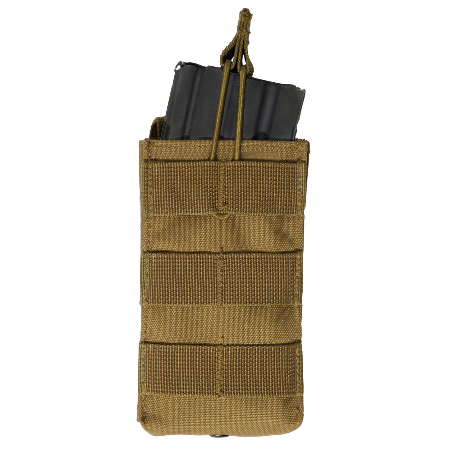 Three MOLLE loops on the front of the plate carrier mag pouch enable additional attachments. The open top design and elastic pull tabs on the AK mag pouch enable rapid access to your magazine. The tactical pouch is made with durable materials for years of use in the field. www.defenceqstore.com.au