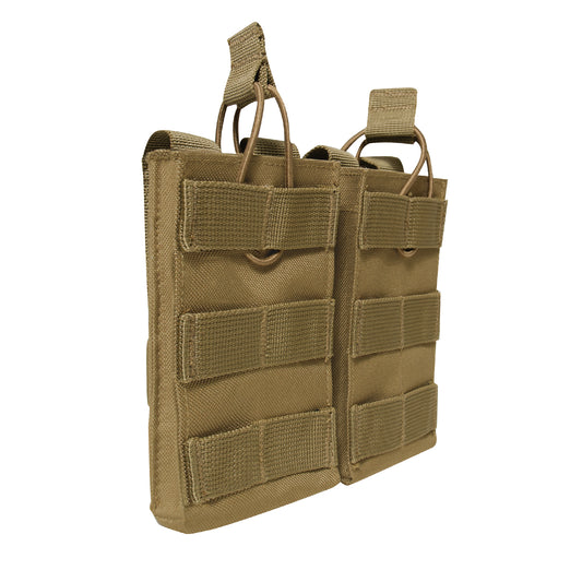 The mag pouch features elastic cord closures with pull tabs that enable rapid access to your ammo. Rothco’s tactical magazine pouch reliably fits standard-sized M-16 mags, AK-47 mags, and more. www.defenceqstore.com.au
