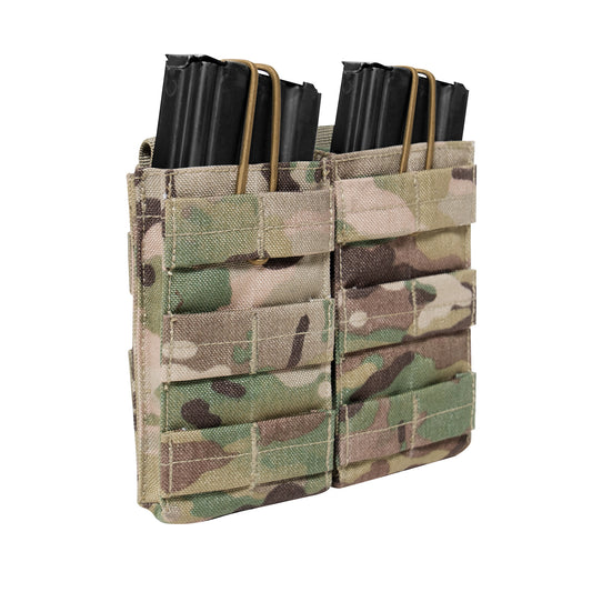 The mag pouch features elastic cord closures with pull tabs that enable rapid access to your ammo. Rothco’s tactical magazine pouch reliably fits standard-sized M-16 mags, AK-47 mags, and more. www.defenceqstore.com.au