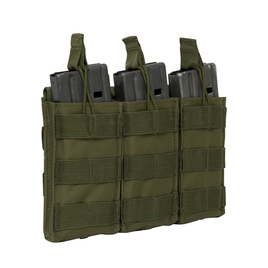 Whether you're on duty or engaged in recreational activities like airsoft or paintball, this triple mag pouch is an essential addition to your loadout. Versatile and dependable, it offers a secure and accessible solution for carrying your essential rifle magazines. www.defenceqstore.com.au
