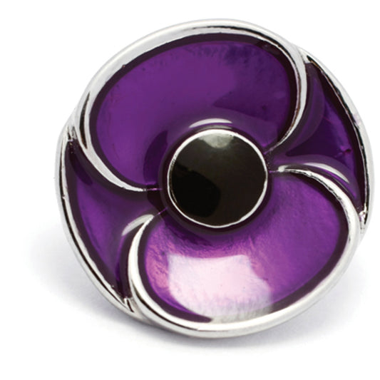 The Purple Poppy 3D Badge is a meaningful way for caring Australians to show their appreciation for the service and sacrifice of animals in war. These unsung heroes have fearlessly served alongside humans in the most dangerous situations, without hesitation or question. The purple poppy is a unique symbol that pays tribute to these brave animals. www.defenceqstore.com.au