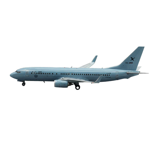 Enhance your military aviation collection with this impressive 1/400 scale B737-8 from Gemini Jets, representing RAAF aircraft A62-002. Engineered with outstanding precision and authentic detail, this premium collectible showcases Australia's modern military transport platform with distinction. www.defenceqstore.com.au