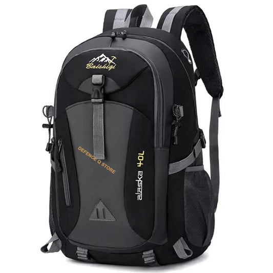 Experience the ultimate convenience and versatility with the Alaska Model 40LT Backpack in Black. Boasting a spacious 40LT capacity, this backpack has a dedicated compartment for your laptop or tablet, while still leaving plenty of room for all your other essential gear. www.defenceqstore.com.au