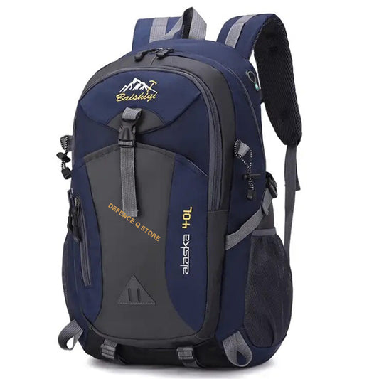 Experience the ultimate convenience and versatility with the Alaska Model 40LT Backpack in Navy Blue. Boasting a spacious 40LT capacity, this backpack has a dedicated compartment for your laptop or tablet, while still leaving plenty of room for all your other essential gear. www.defenceqstore.com.au