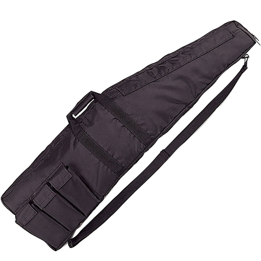 Rothco's Assualt Rifle Cover is a soft multipurpose bag that is great to use when hunting, training, or camping.   Double Zippered Main Compartment For Quick And Easy Access To Your Firearm 3 External Pouches Measuring 3 X 8 Are Ideal For Storing Magazines Or Additional Shooting Supplies Single Shoulder Strap And Twin Carry Handles Rifle Case Measures 43 Inches Long And Will Fit Most Standard Rifles And Shotguns www.defenceqstore.com.au
