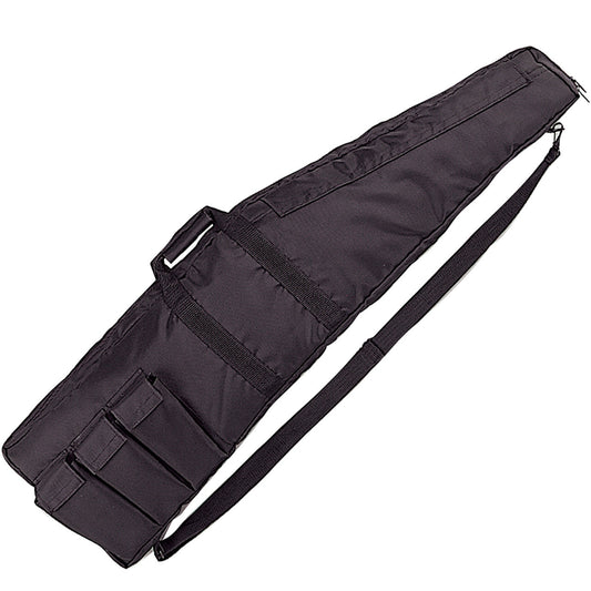 Rothco's Assualt Rifle Cover is a soft multipurpose bag that is great to use when hunting, training, or camping. Double Zippered Main Compartment For Quick And Easy Access To Your Firearm 3 External Pouches Measuring 3 X 8 Are Ideal For Storing Magazines Or Additional Shooting Supplies Single Shoulder Strap And Twin Carry Handles Rifle Case Measures 43 Inches Long And Will Fit Most Standard Rifles And Shotguns www.defenceqstore.com.au