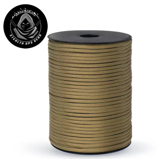 This cord is great for outdoor camping, hunting, tactical, survival bracelets and more. The Type III Commercial Grade 550 Cord features nine individual inner core strands. The inner core strands not only serve to add strength, but sections of the core can be used as sewing thread, fishing lines, and many other survival uses. www.defenceqstore.com.au
