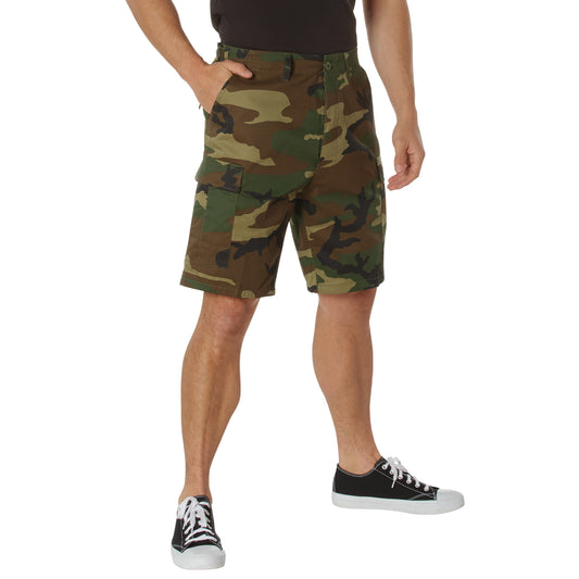 Rothco’s Tactical BDU Shorts are just what you need for the trail, range, and casual style. The cargo shorts provide with 6 pockets for plenty of EDC (Everyday Carry) storage options; two front slash pockets and two rear button down pockets, plus two large side cargo pockets. www.defenceqstore.com.au