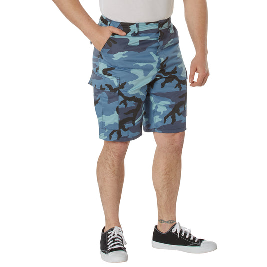 Rothco’s Tactical Camo BDU Shorts are just what you need for the trail, range, and casual style. Constructed from a cotton / polyester fabric blend, our military shorts are built for unparalleled performance, comfort, and convenience while you are on the field. www.defenceqstore.com.au