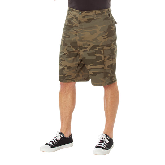 Rothco’s Tactical Camo BDU Shorts are just what you need for the trail, range, and casual style. Constructed from a cotton / polyester fabric blend, our military shorts are built for unparalleled performance, comfort, and convenience while you are on the field. www.defenceqstore.com.au