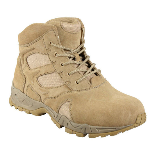 6 Inch Forced Entry Desert Tan Deployment Boot. www.defenceqstore.com.au