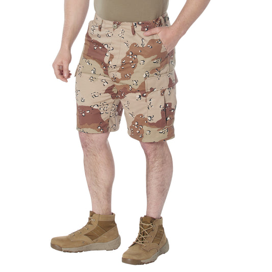 Rothco’s Tactical BDU Shorts are just what you need for the trail, range, and casual style. The cargo shorts provide with 6 pockets for plenty of EDC (Everyday Carry) storage options; two front slash pockets and two rear button down pockets, plus two large side cargo pockets. www.defenceqstore.com.au