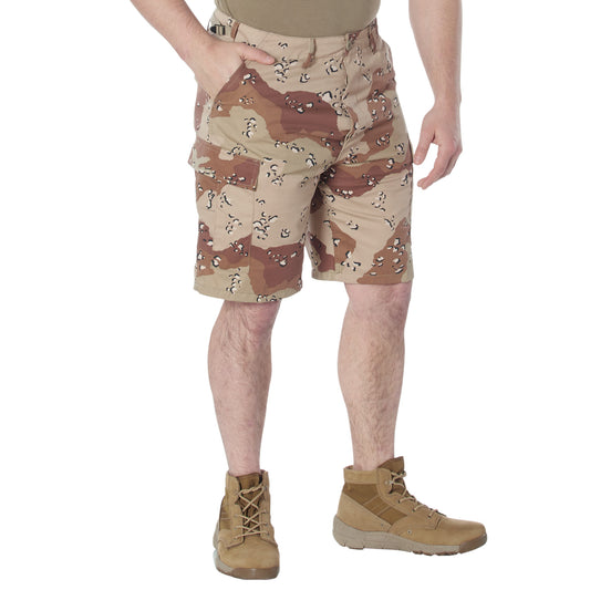Rothco’s Tactical BDU Shorts are just what you need for the trail, range, and casual style. The cargo shorts provide with 6 pockets for plenty of EDC (Everyday Carry) storage options; two front slash pockets and two rear button down pockets, plus two large side cargo pockets. www.defenceqstore.com.au