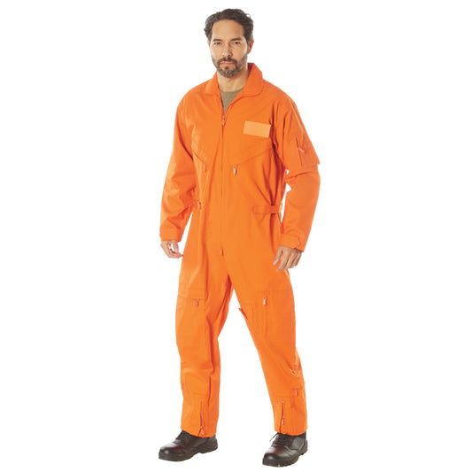 Take off and emulate classic Air Force style with Rothco’s Flightsuits.
4 Strategically Placed Zipper Closure Slash Pockets, Numerous Leg Pockets With Zipper Closure (One With Snap) And A Zippered Utility Pocket With Pen Holder Provide Ample Storage Space www.defenceqstore.com.au