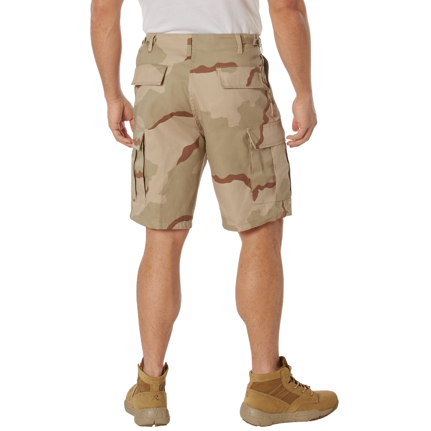 Rothco’s Tactical BDU Shorts are just what you need for the trail, range, and casual style. The cargo shorts provide with 6 pockets for plenty of EDC (Everyday Carry) storage options; two front slash pockets and two rear button down pockets, plus two large side cargo pockets. www.defenceqstore.com.au