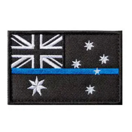 Experience the powerful symbolism of the 8x5cm Subdued ANF Patch, with its striking black background and bold Thin Blue Line. The velcro backing adds versatility to this must-have accessory for anyone who values the sacrifices of our law enforcement officers. www.defenceqstore.com.au