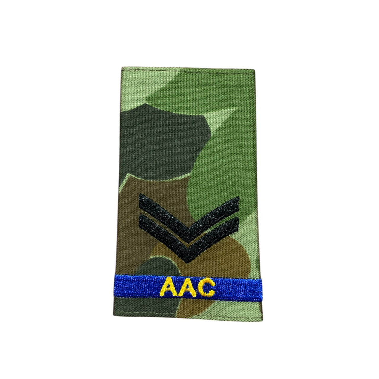 Experience the pride and honour of being a Corporal in the Australian Army Cadets with our Auscam Rank Slide! Perfect for displaying your rank and representing your dedication to serving your country. Get yours now and feel the power and prestige of wearing an official AAC Rank Slide. www.defenceqstore.com.au