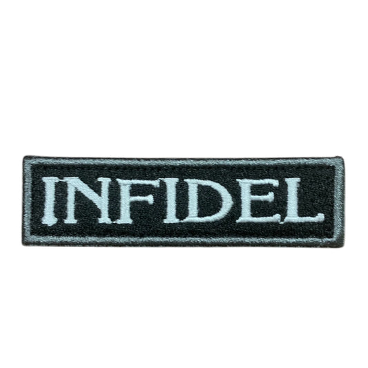 Take your fashion to the next level with this unique and bold embroidered patch! Add a touch of personality to any outfit, from jackets and shirts to pants, jeans, and hats. Measuring at 9.5x2.5cm, it's the perfect size for making a statement. www.defenceqstore.com.au