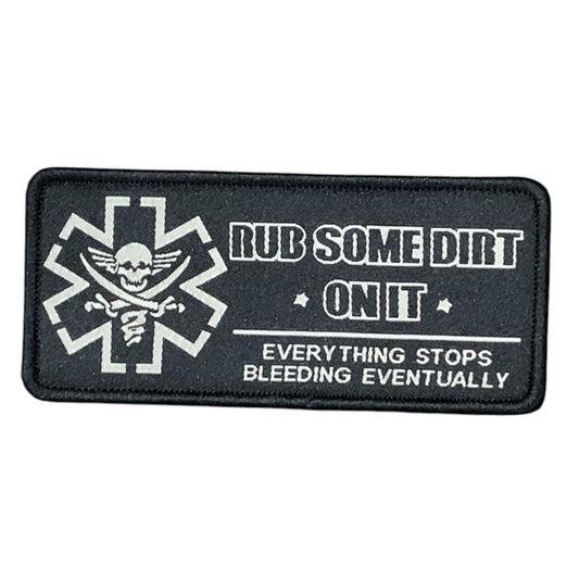 Take your fashion to the next level with this unique and bold embroidered patch! Add a touch of personality to any outfit, from jackets and shirts to pants, jeans, and hats. Measuring at 10.2x4.5cm, it's the perfect size for making a statement. www.defenceqstore.com.au
