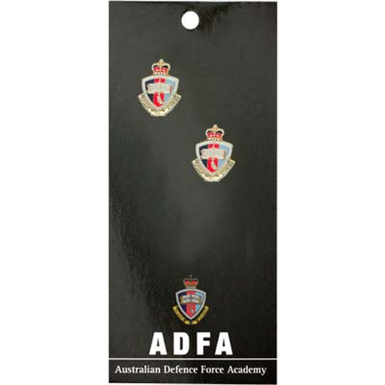 Australian Defence Force Academy (ADFA) 20mm full colour enamel cuff links. These beautiful gold plated cuff links are the perfect accessory for work or functions. www.defenceqstore.com.au