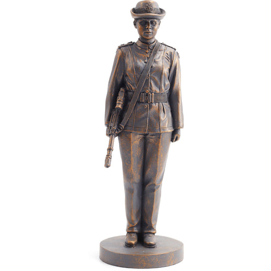  Miniature ADFA Female Air Force Officer is the perfect present for graduates, serving members or veterans. A reflection of service for all Air Force Officers. Whether starting, changing or ending a career in the Royal Australian Air Force this cold cast bronze figurine is the ideal gift, award or collectable. www.defenceqstore.com.au