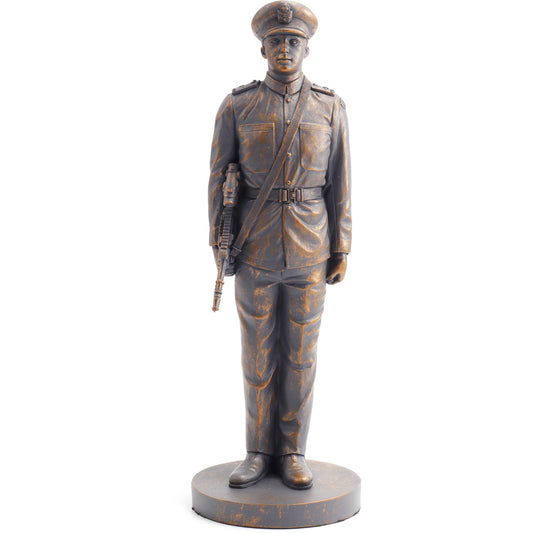 Miniature ADFA Male Air Force Officer is the perfect present for graduates, serving members or veterans. A reflection of service for all Air Force Officers. Whether starting, changing or ending a career in the Royal Australian Air Force this cold cast bronze figurine is the ideal gift, award or collectable. www.defenceqstore.com.au