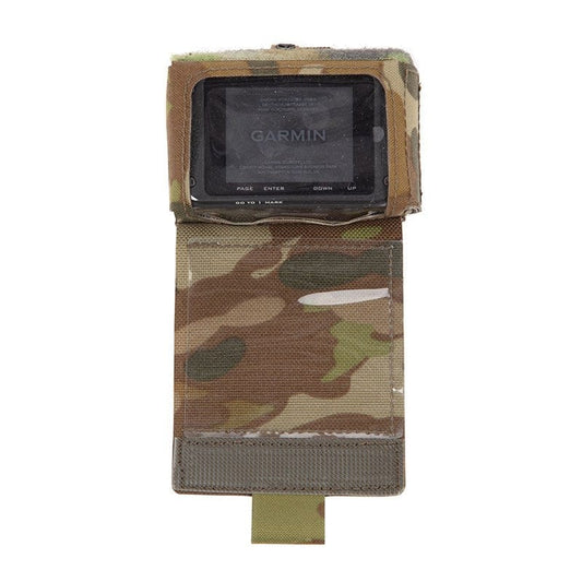 To keep the device secure and comfortably attached to the wrist, providing ease of access to all buttons. Whilst keeping it concealed and hidden from reflective sunlight with the full cover. www.defenceqstore.com.au