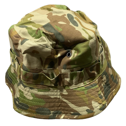 Experience the ultimate in versatility with our Army Australian Multicam Giggle Hat AMCU! Made with 100% cotton, this hat features side loops for adding camouflage or pins, making it perfect for any tactical situation. Don't settle for ordinary, choose the best with our Army style giggle hat. www.defenceqstore.com.au