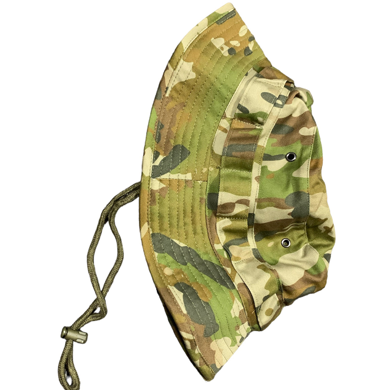 Experience the ultimate in versatility with our Army Australian Multicam Giggle Hat AMCU! Made with 100% cotton, this hat features side loops for adding camouflage or pins, making it perfect for any tactical situation. Don't settle for ordinary, choose the best with our Army style giggle hat. www.defenceqstore.com.au