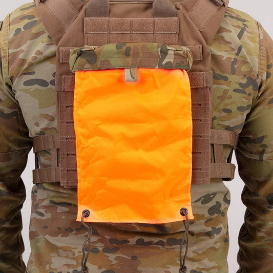 The AMCU Marker Panel is a compact, lightweight easily stowed and concealed highly visible marker that can be utilised in both a training and combat environment. www.defenceqstore.com.au