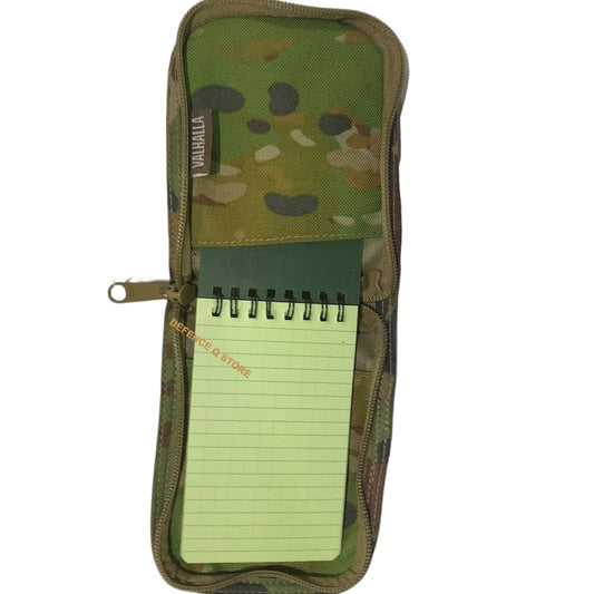 Experience the power of the AMCU Valhalla Notebook Small Package Bundle, including the Valhalla Notebook Cover (small) and the Valhalla All Weather Notebook (small). Elevate your productivity with this dynamic duo and stay organized no matter the weather. www.defenceqstore.com.au
