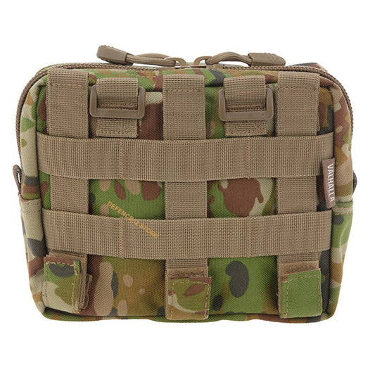 Organize your gear easily with the AMCU Wide Accessory Pouch MKIII. Elastic loops within provide quick access to essential items, and the front MOLLE panel allows you to attach additional pouches as needed. Plus, keep everything in its place with the front zippered section for ultimate organization and storage capacity. www.defenceqstore.com.au