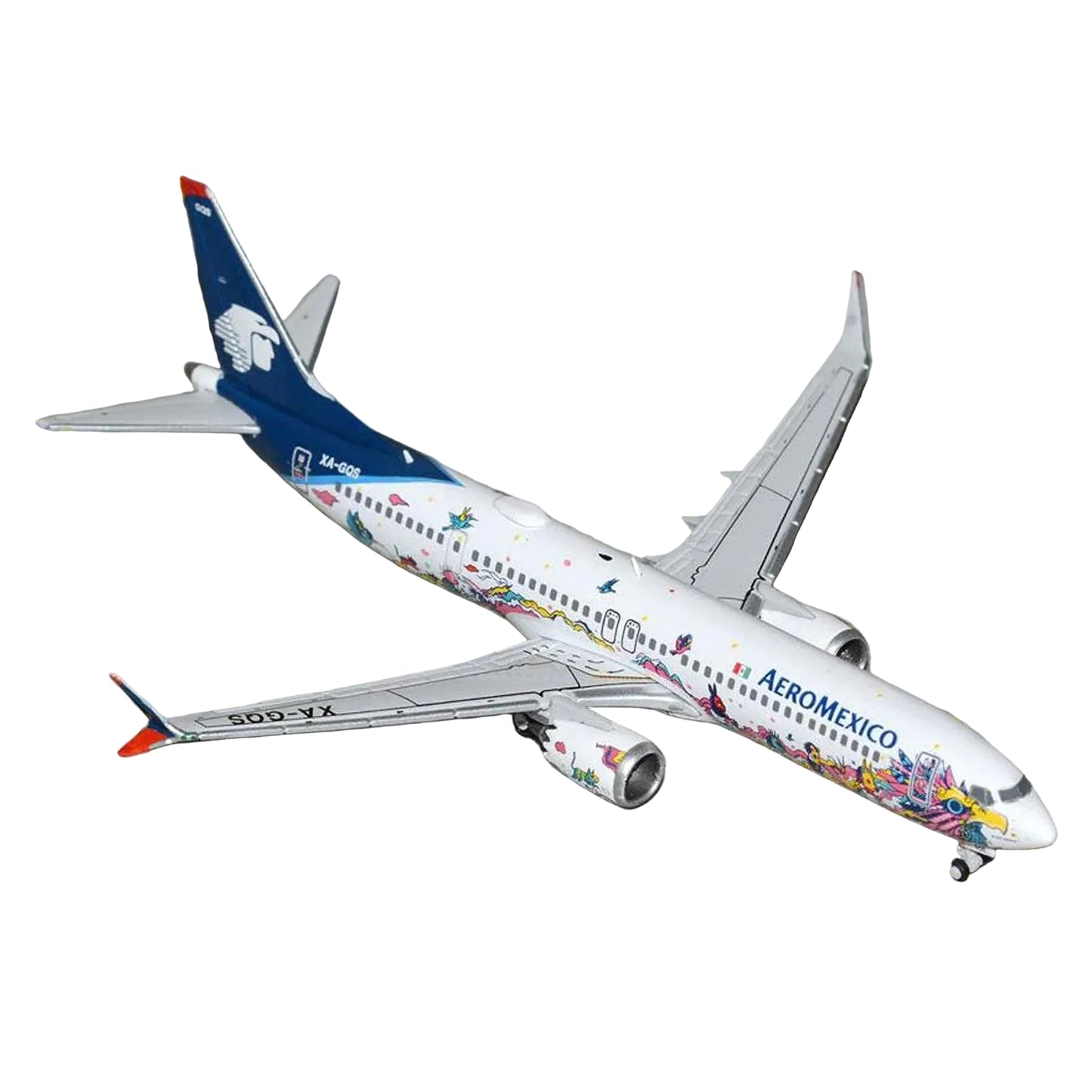 1/400 Aeromexico B737 Max 9 Xa-Gqs Kukulcan Livery by Gemini Jets delivers exceptional display value for aviation enthusiasts and model collectors. www.defenceqstore.com.au