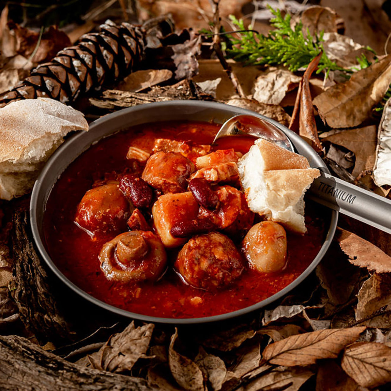 What better way to start the day than with our All Day Breakfast!
Delicious chunks of chorizo, smoked bacon, champignons, potato and red kidney beans. Seasoned with garlic and herbs. www.defenceqstore.com.au