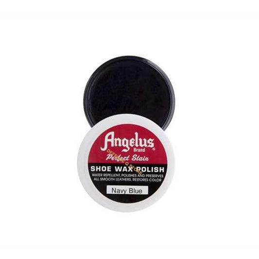 Experience the top-notch quality of Angelus Shoe Wax Navy 75gram - the ultimate shoe polish for leather boots. Achieve a stunning shine and unmatched protection with our Navy Shoe Wax Polish. www.defenceqstore.com.au