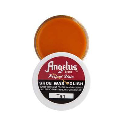 Experience the top-notch quality of Angelus Shoe Wax Tan 75gram - the ultimate shoe polish for leather boots. Achieve a stunning shine and unmatched protection with our Tan Shoe Wax Polish. www.defenceqstore.com.au