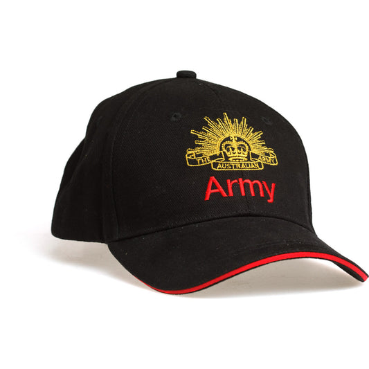 This Army Cap makes the perfect present for those passionate about their connection to the military. Crafted with heavy, brushed cotton, it features a velcro back strap for a secure fit. Show your patriotism with this must-have accessory! www.defenceqstore.com.au