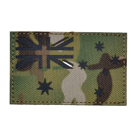 Experience the versatility and quality of our Australia Multicam Laser Cut Patch! This 8x5cm patch features a hook and loop backing for easy application and removal. Both hook and loop pieces are provided for your convenience. Show off your love for Australia in style with this must-have patch! www.defenceqstore.com.au