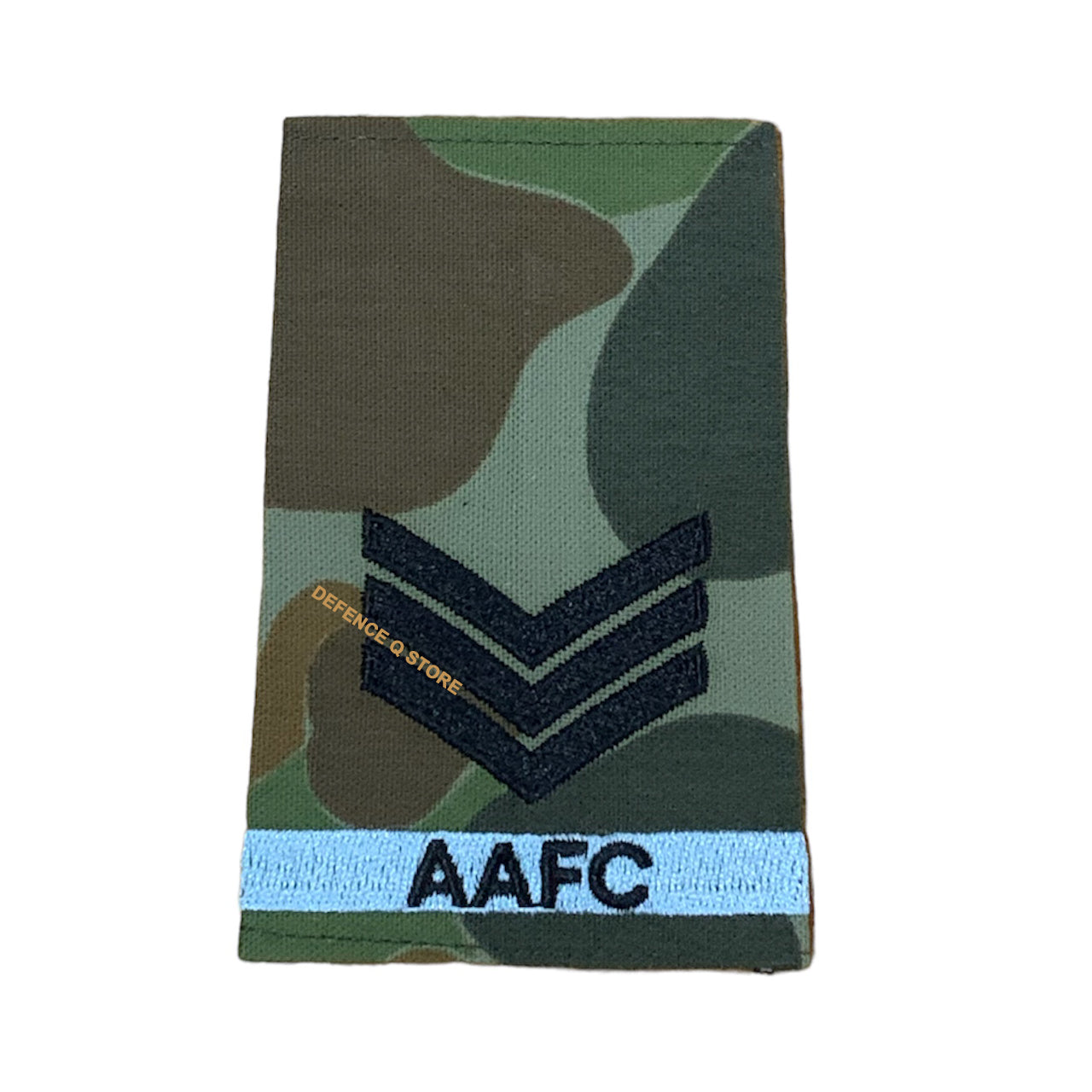AAFC Australian Air Force Cadets Cadet Sergeant CSGT Auscam Rank Insignia DPCU Sold as x1 Rank Slide Only www.defenceqstore.com.au