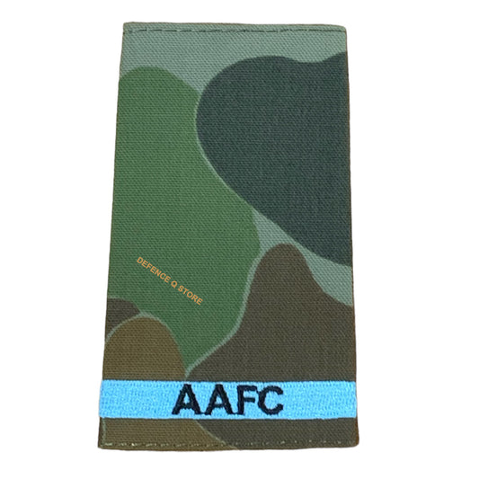 AAFC Australian Air Force Cadets Cadet CDT Auscam Rank Insignia DPCU  Sold as x1 Rank Slide Only www.defenceqstore.com.au