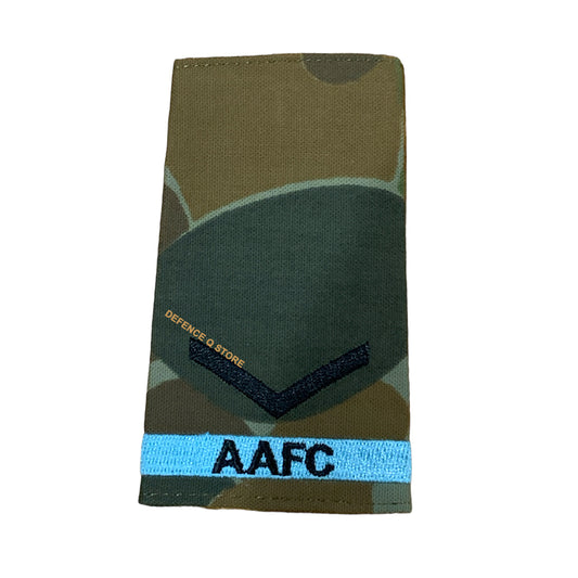 AAFC Australian Air Force Cadets Leading Cadet LCDT Auscam Rank Insignia DPCU  Sold as x1 Rank Slide Only www.defenceqstore.com.au