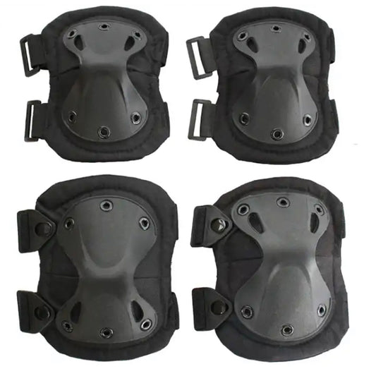 Experience the military lifestyle with our elbow & knee set - allowing you free range of motion without sacrificing protection. Crafted from durable nylon and high-impact polymer for lightweight protection and low drag, www.defenceqstore.com.au