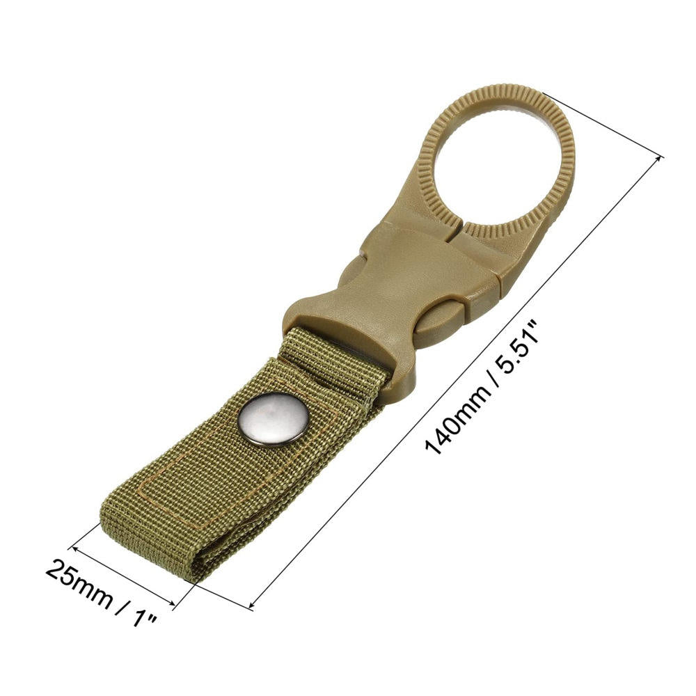 Stay hydrated without breaking stride. This versatile water bottle holder clips securely to your belt, MOLLE webbing, pack, or vest—keeping your drink within arm's reach during missions, training, hikes, or hunts. The quick-release system lets you grab a drink in seconds, no fumbling required. www.defenceqstore.com.au